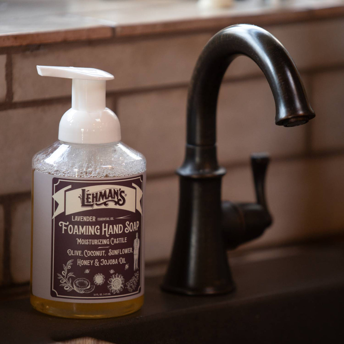 Lehman's Castile Moisturizing Foaming Hand Soap - 16 fl oz