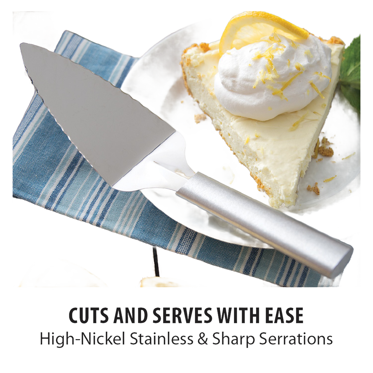 Rada Serrated Pie Server