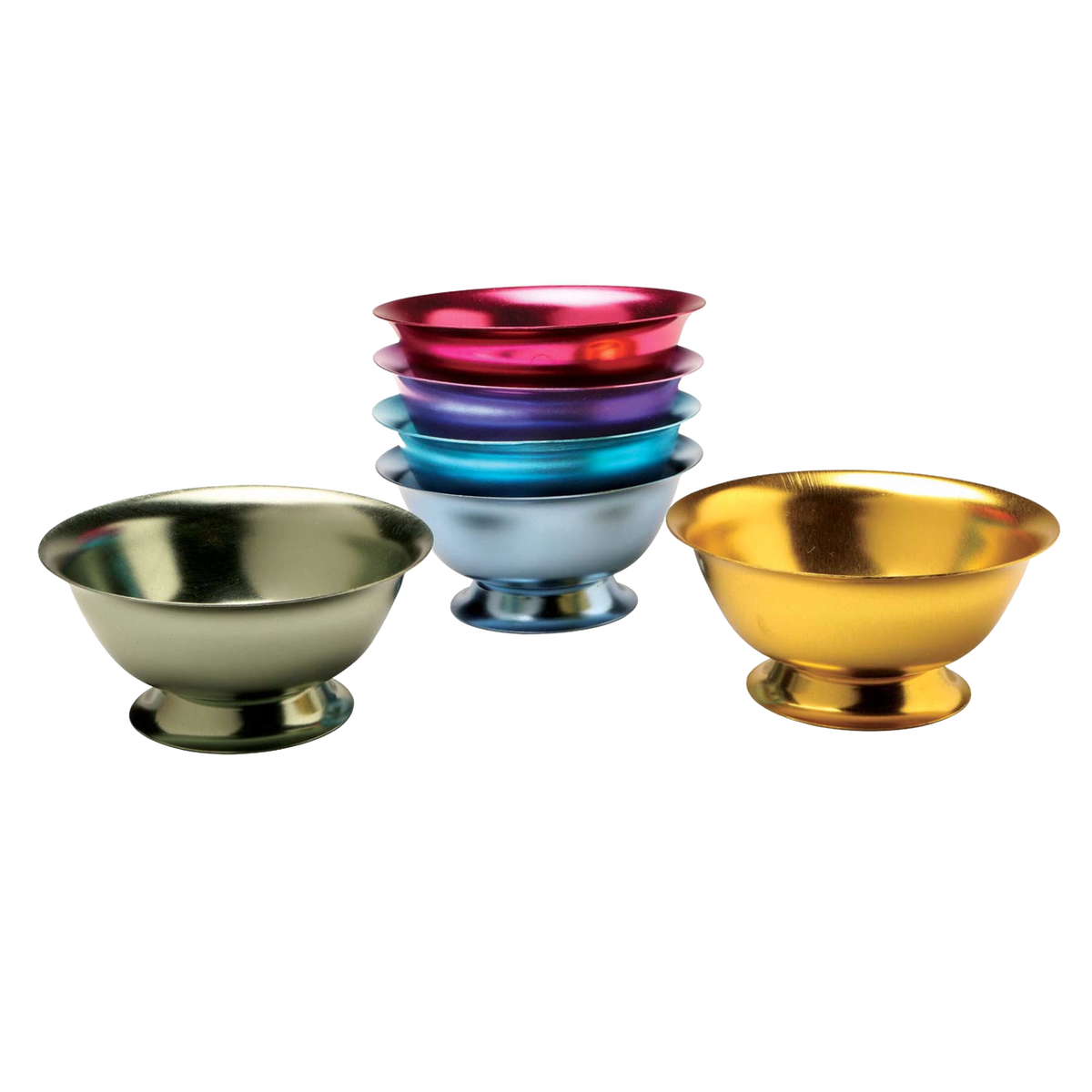 Aluminum Ice Cream Bowls