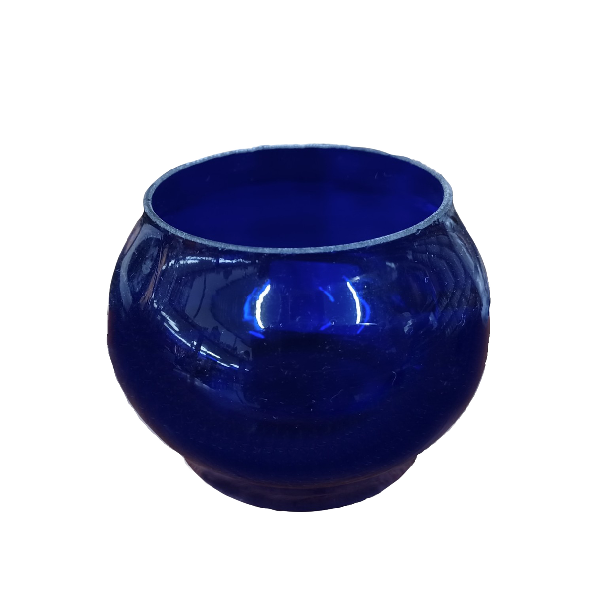 Globe for Railroad Oil Lantern - Cobalt Blue