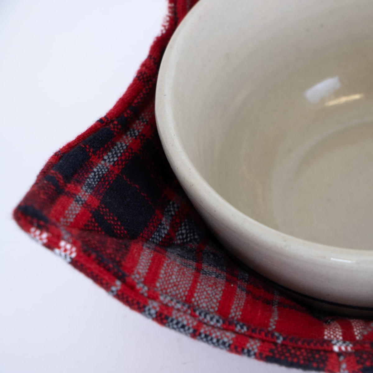 Plaid Bowl Cozy