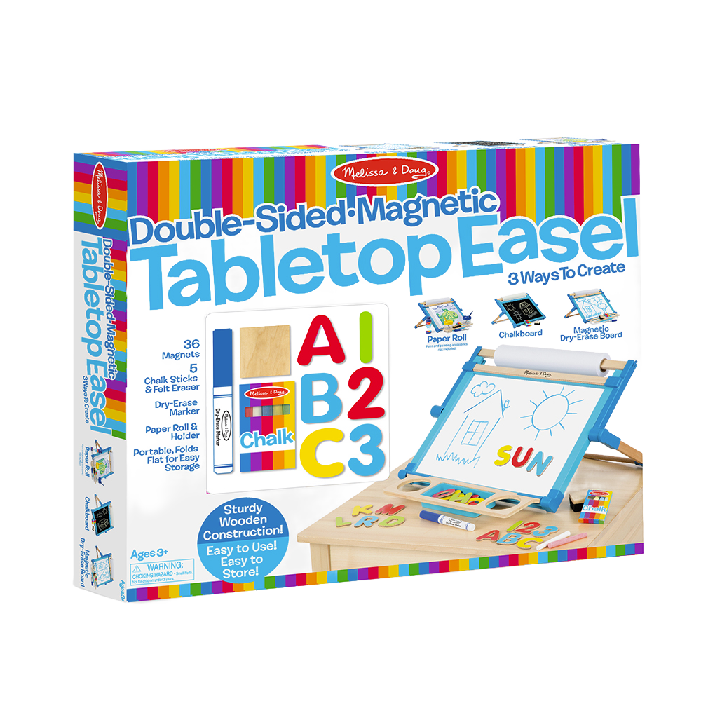 Children's Double-Sided Tabletop Easel