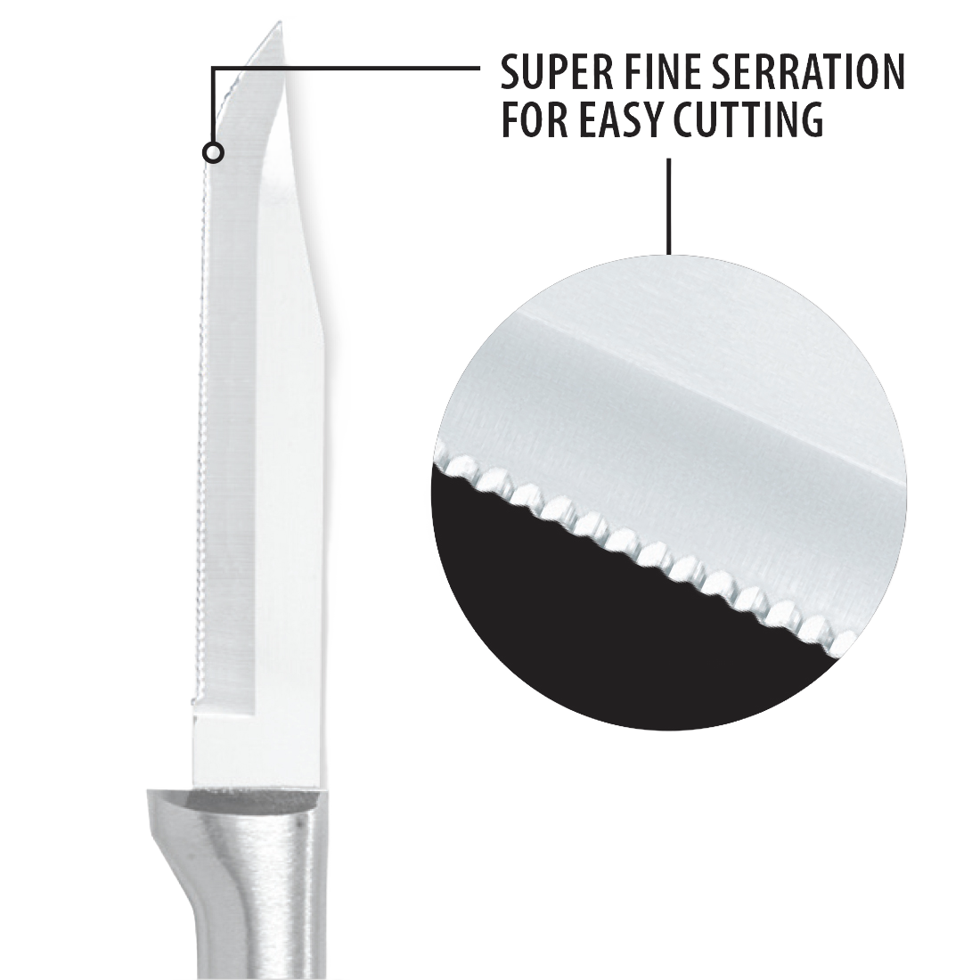 Rada Serrated Regular Paring Knife - 3-1/4"