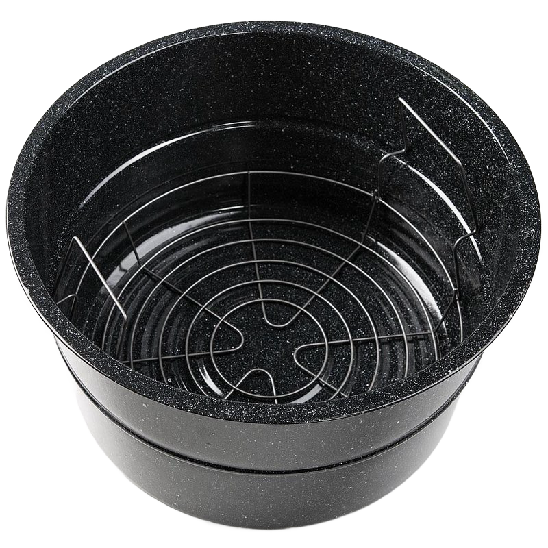 Black Enamelware Canner - 33 qt
