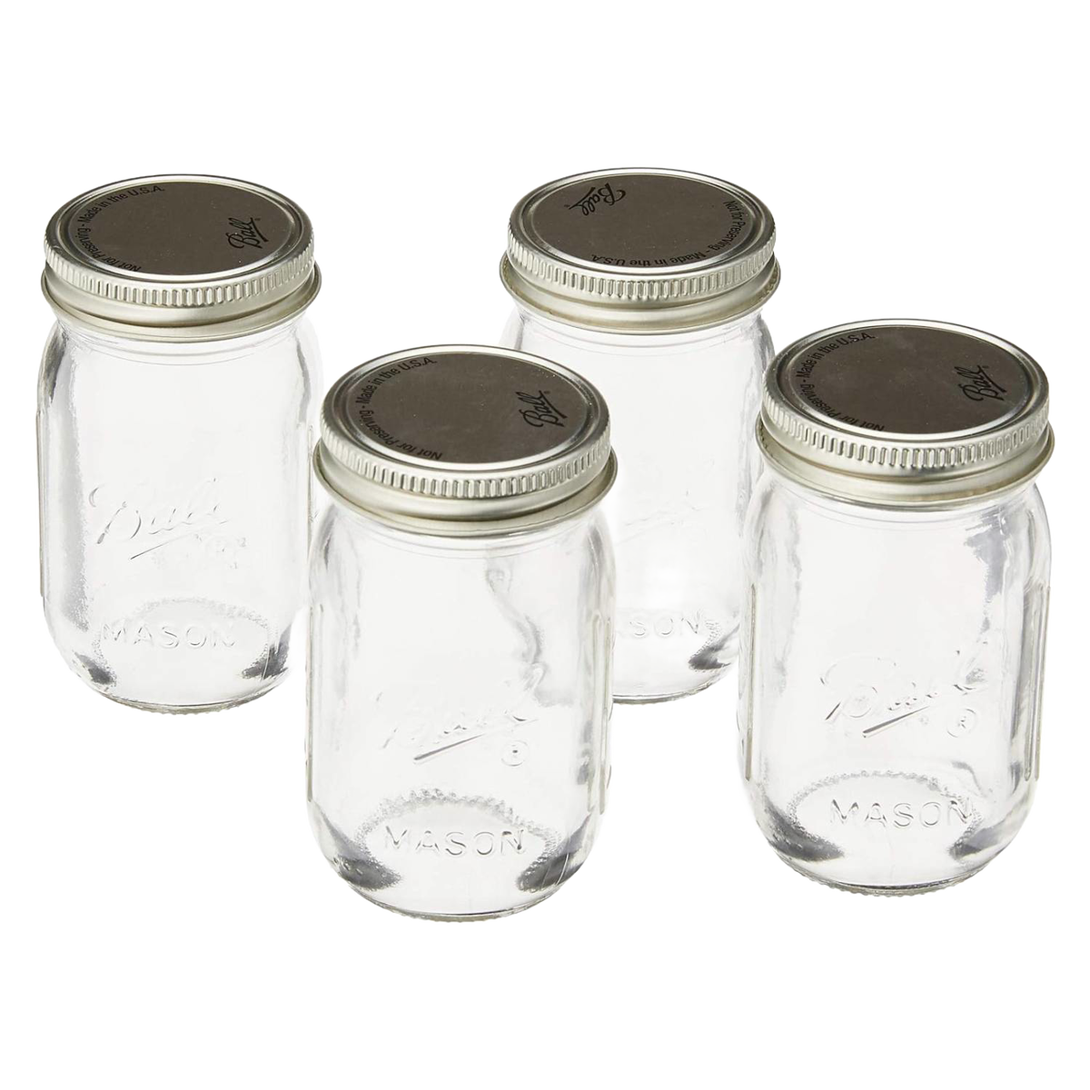 Ball Mini Storage Jars and Lids - 4 oz (4 pk)