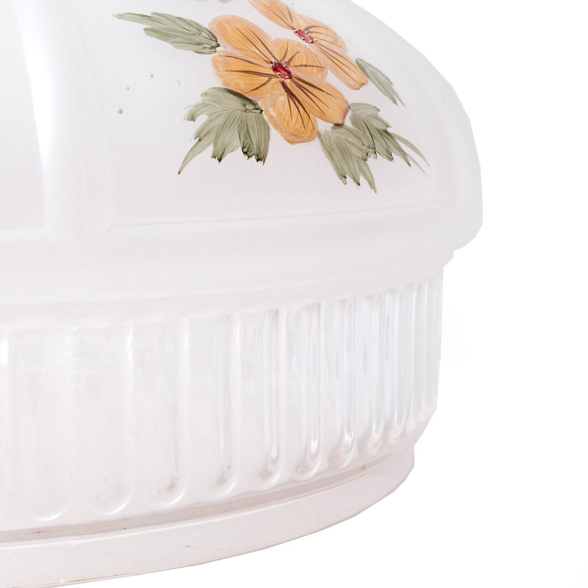 Aladdin Buttercups Glass Oil Lamp Shade