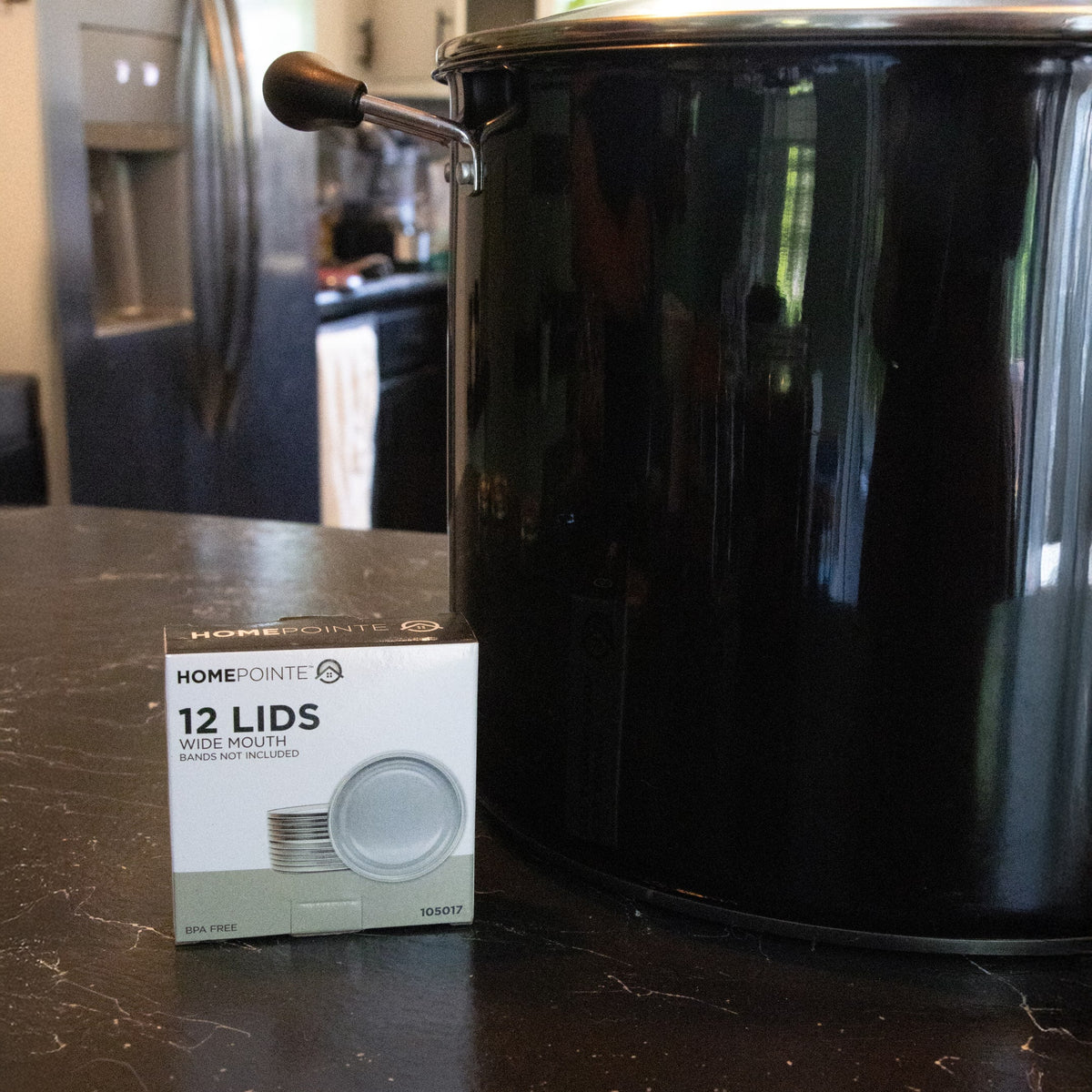 HomePointe Canning Jar Lids - Wide Mouth