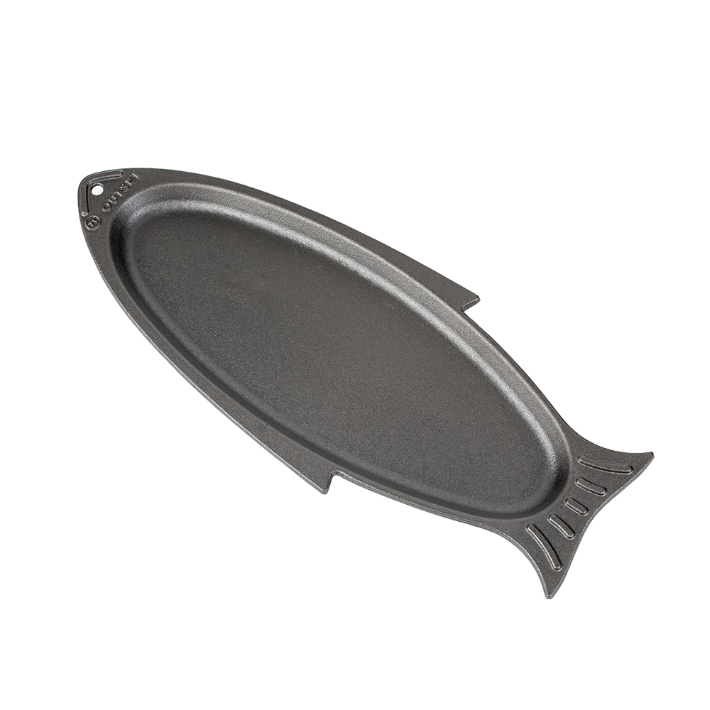 Cast Iron Fish Grill Pan