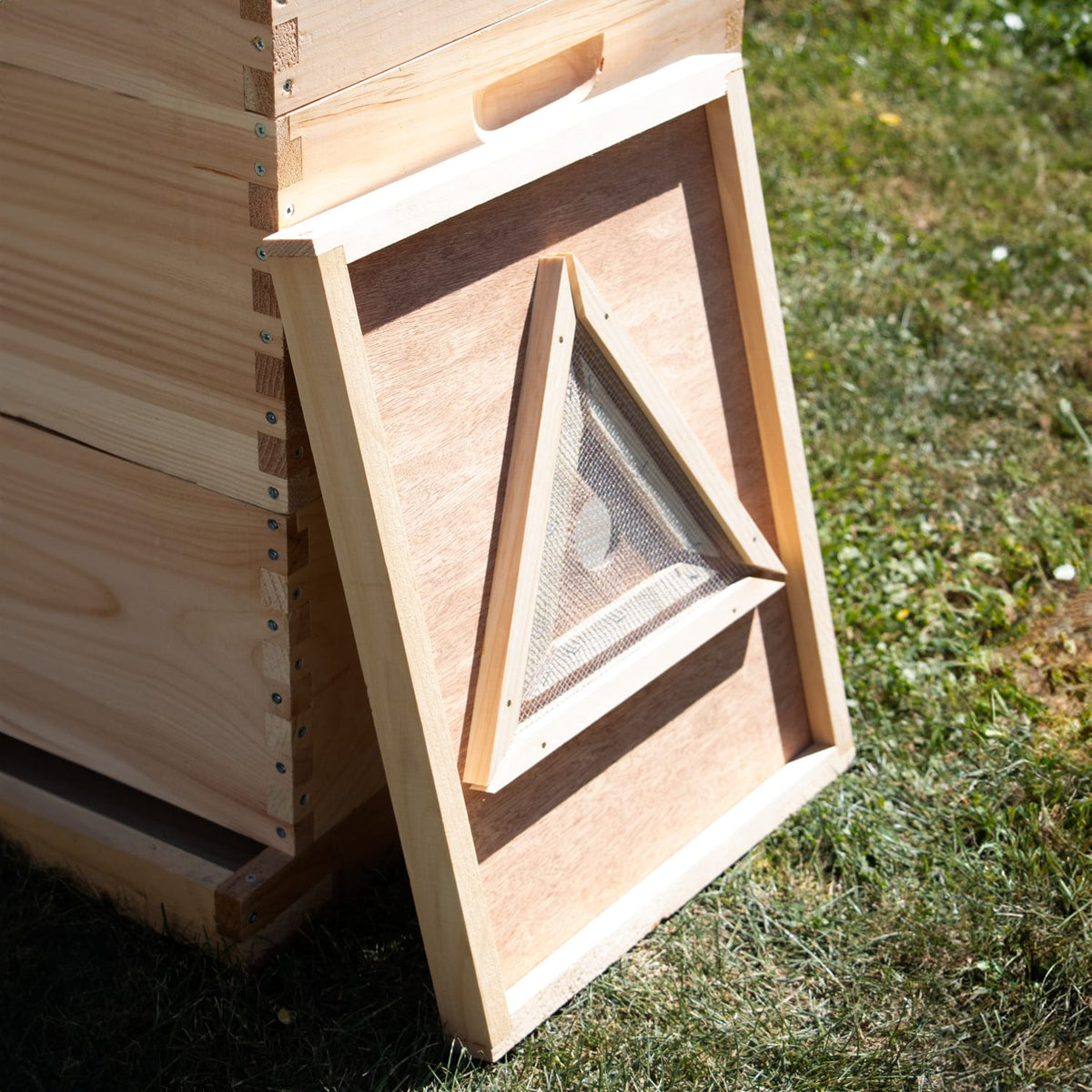 10-Frame Triangle Bee Escape Board for Hive