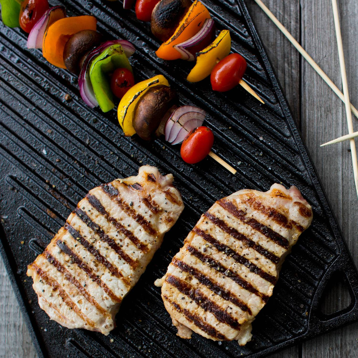 Lodge Logic 2-Sided Cast Iron Griddle