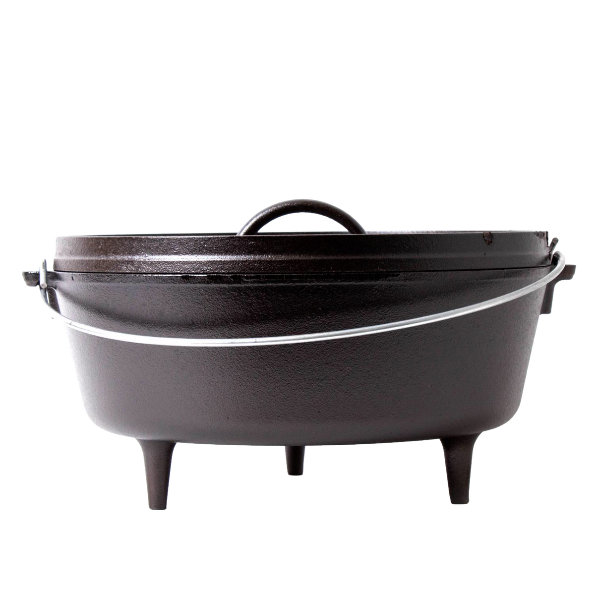 Lodge Cast Iron Camp Dutch Oven - Boy Scout (6 Qt)