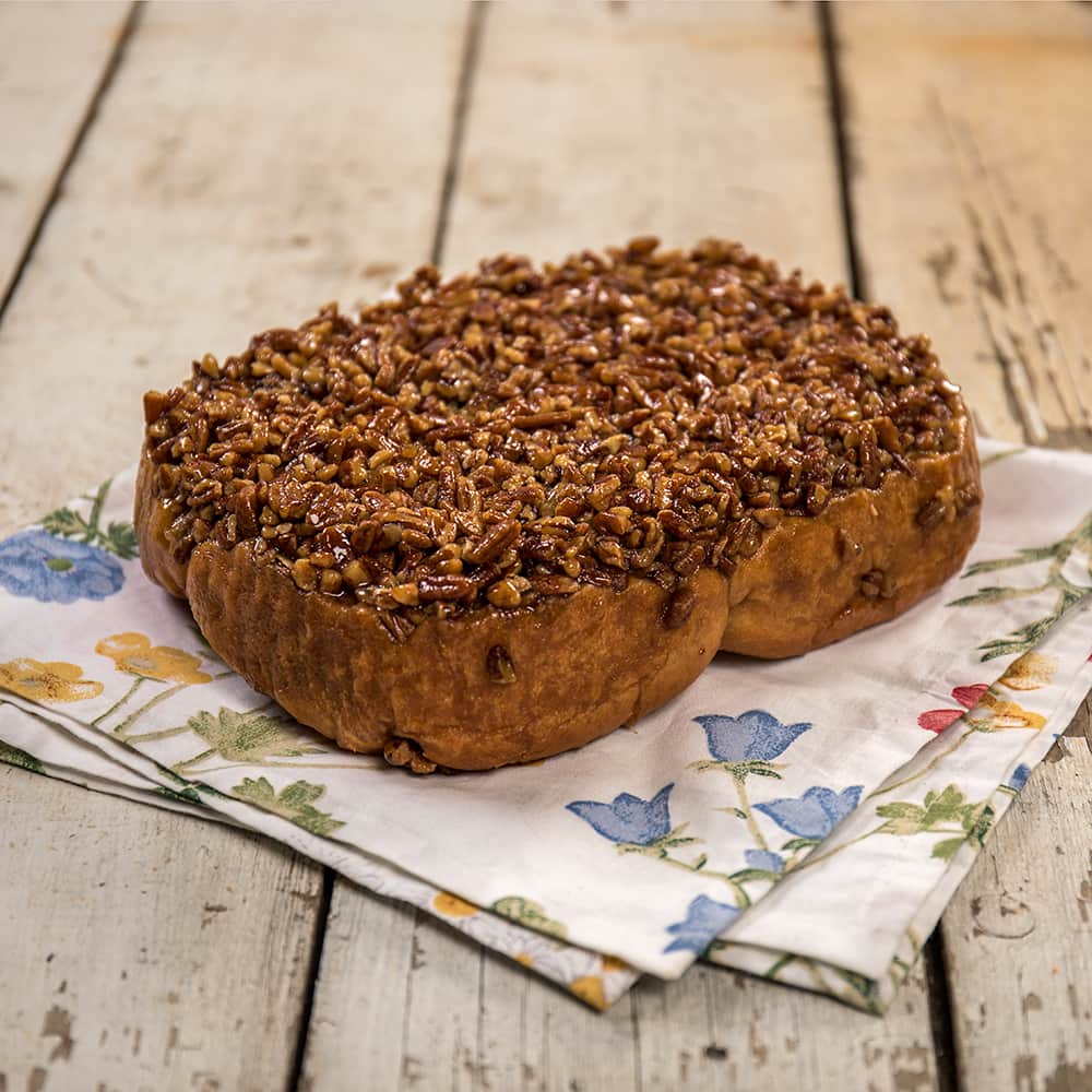 Freshly Baked Pecan Rolls
