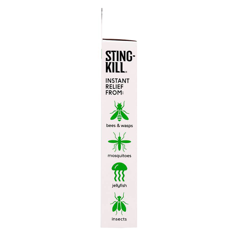Sting Kill Disposable Swabs - 10 Doses (Two Packs of 5 Each)