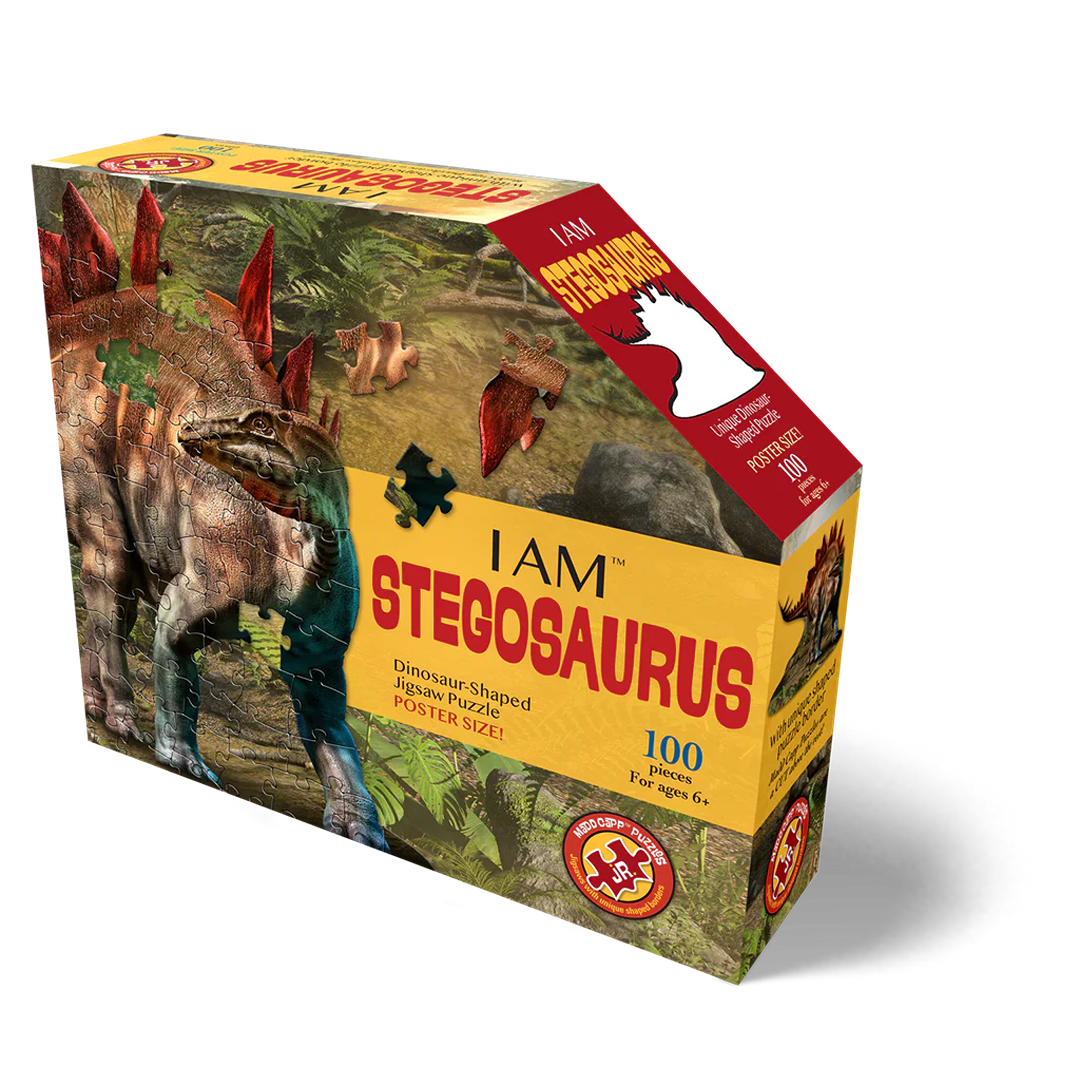 Shaped Jigsaw Puzzle - Stegosaurus - 100pcs