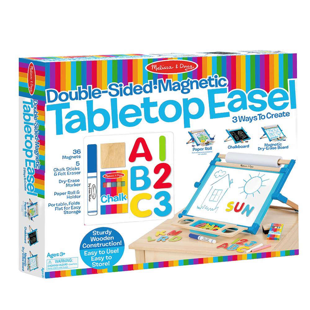 Children's Double-Sided Tabletop Easel