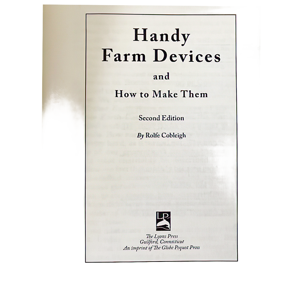 Handy Farm Devices and How to Make Them Book