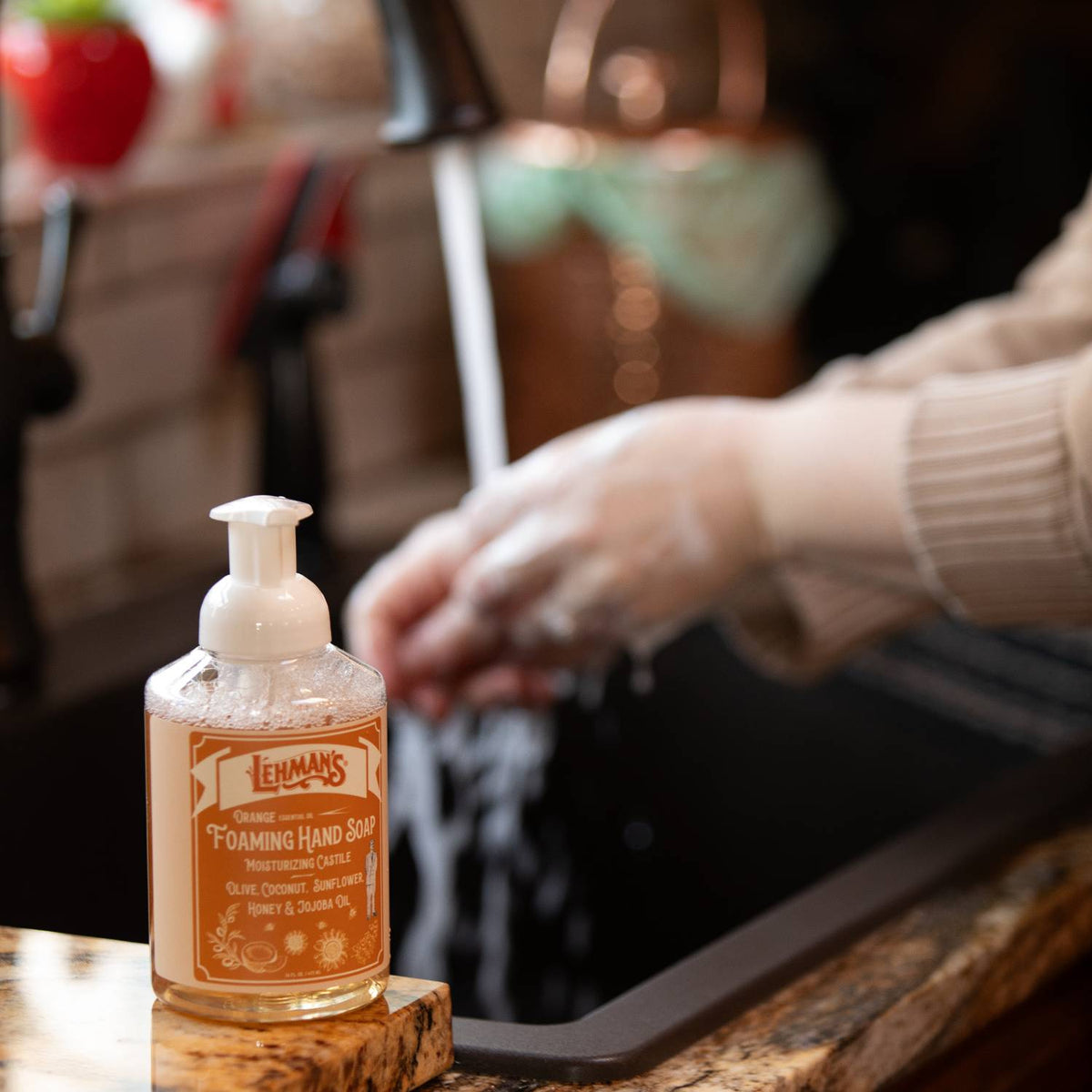 Lehman's Castile Moisturizing Foaming Hand Soap - 16 fl oz