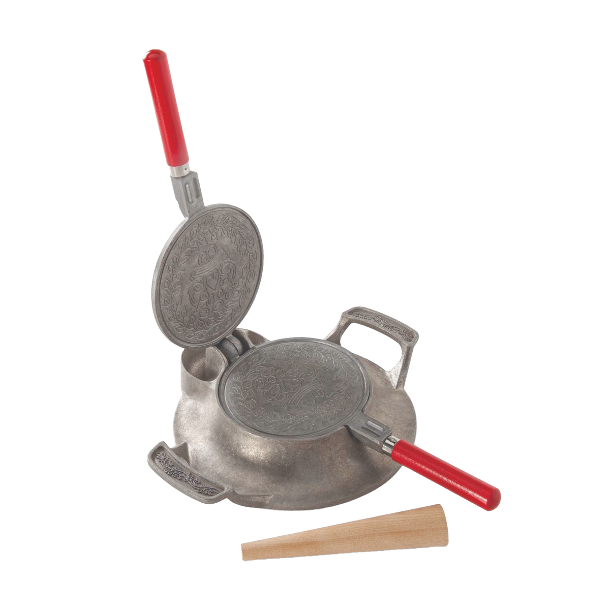 Stovetop Krumkake Iron/Pizzelle Maker