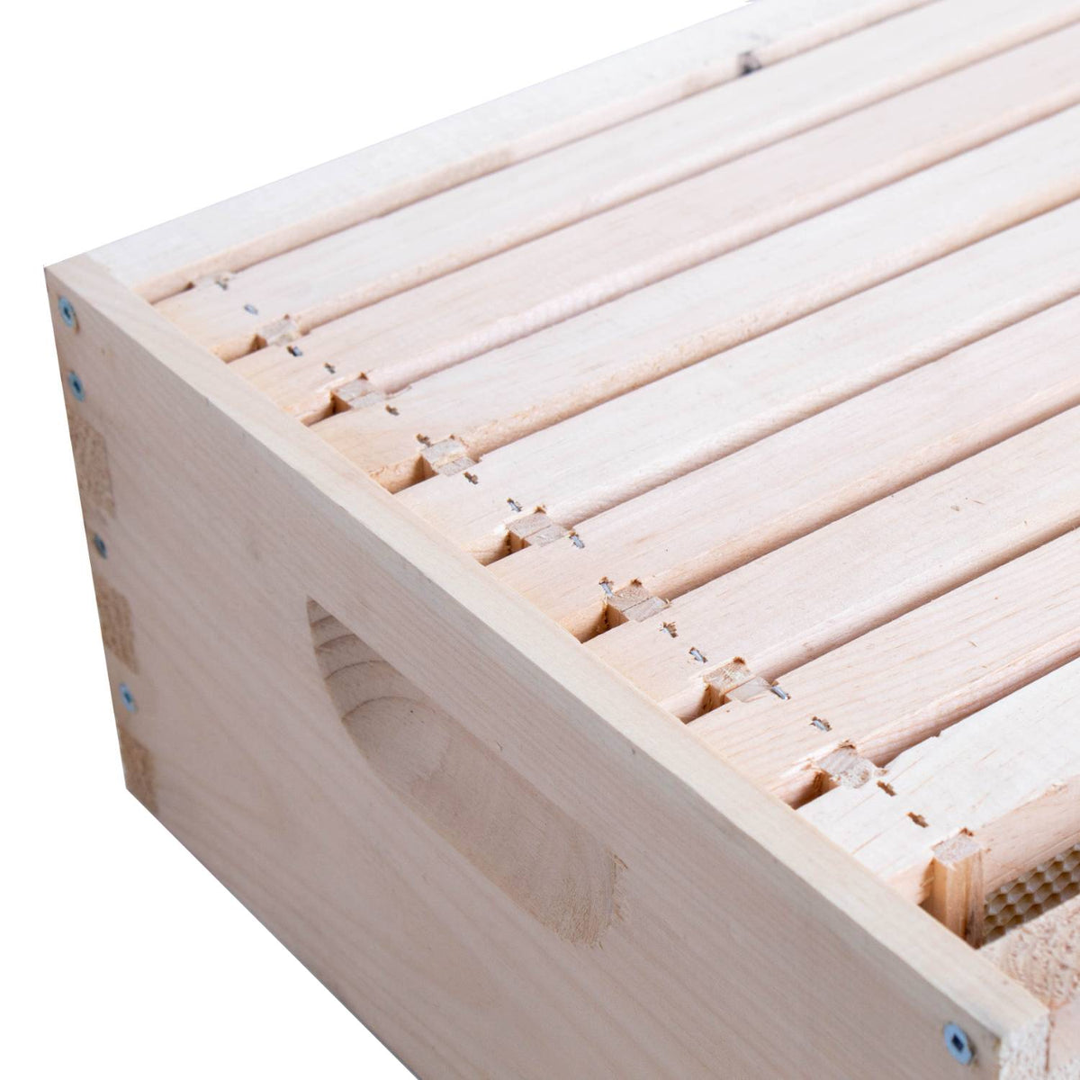 8-Frame Medium Super Bee Box - Assembled/Wooden