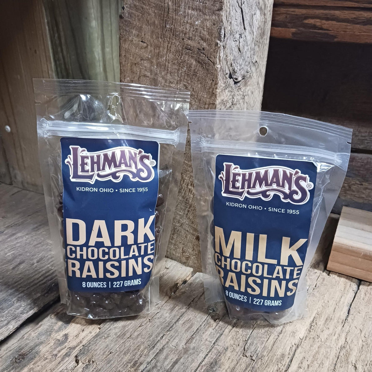 Lehman's Chocolate Covered Raisins - 8 oz