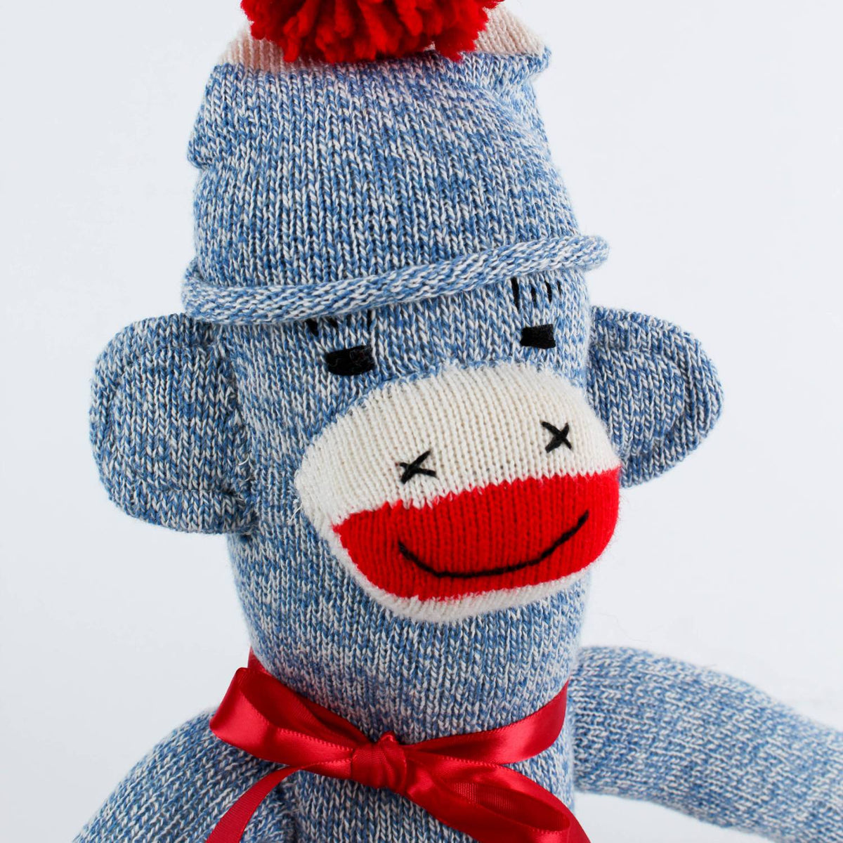 Hand-Sewn Sock Monkey