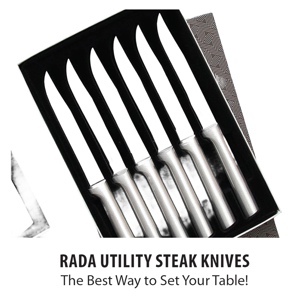 Rada Utility Steak Knives Gift Set - 6 pc