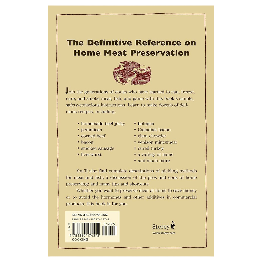 Canning, Freezing, Curing and Smoking of Meat, Fish and Game Book