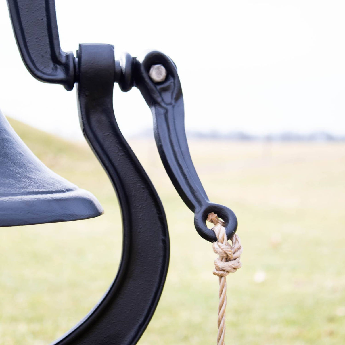 Classic Farm Bell - 14" Cast Aluminum (Amish Made)