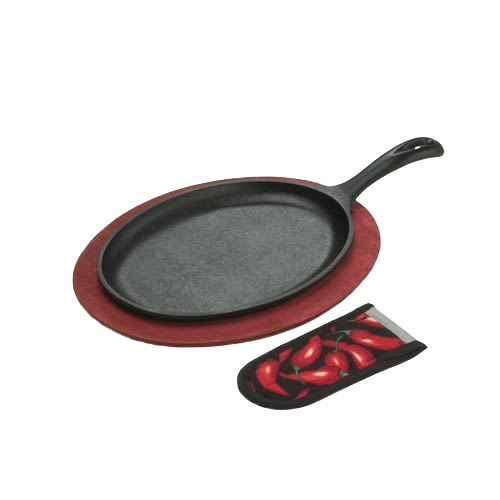 Lodge Cast Iron Fajita Set