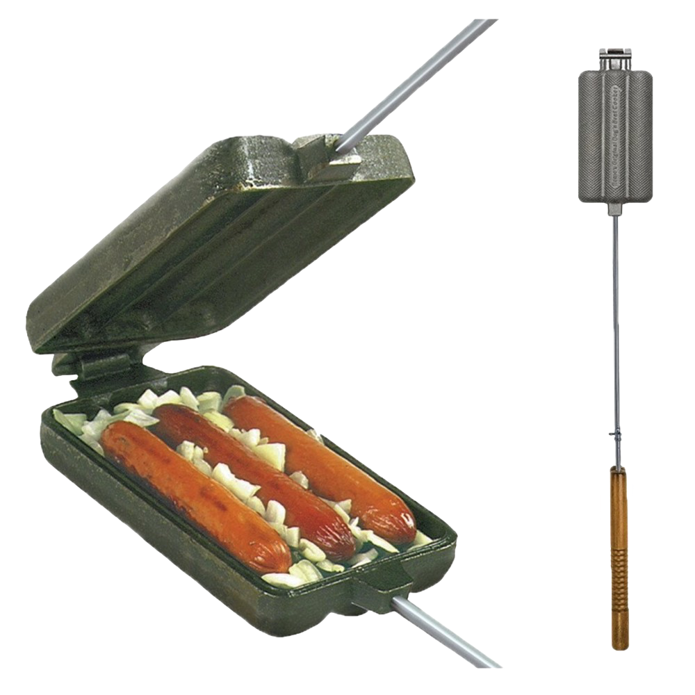 Cast Iron Hot Dog Pie Iron