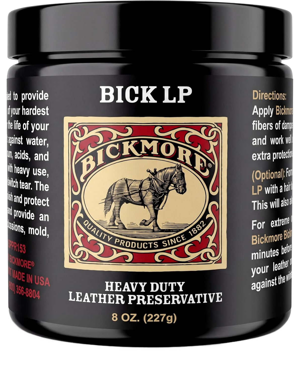 Bickmore Bick LP Leather Preservative – 8 oz