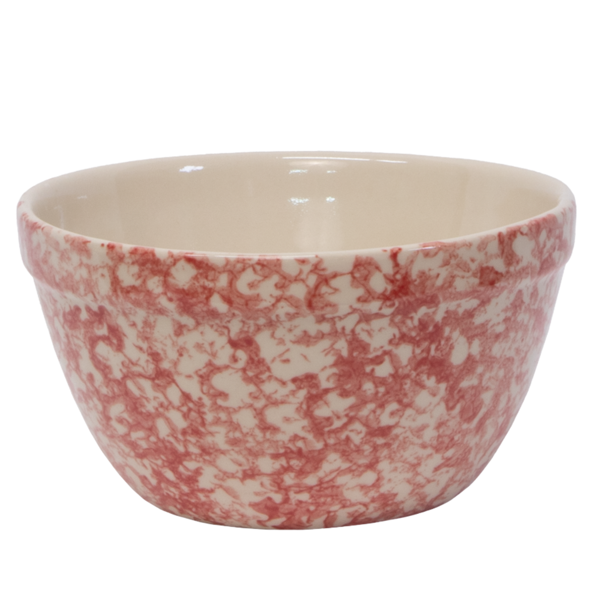 Stoneware Shoulder Bowl – Sponge Poppy