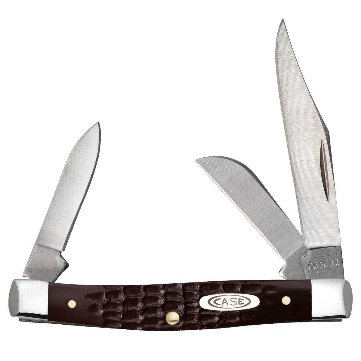 Case Small Stockman Knife - Brown Synthetic