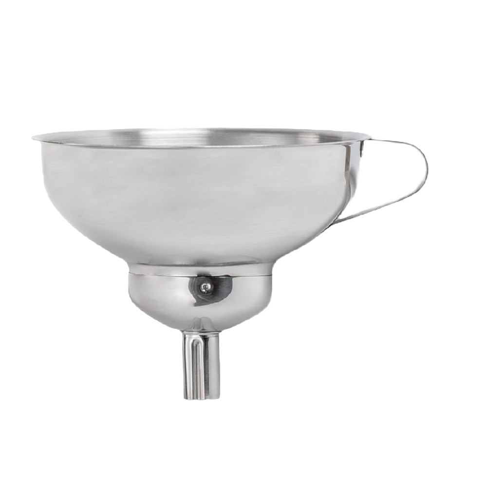 Stainless Steel Funnel with Removable Spout