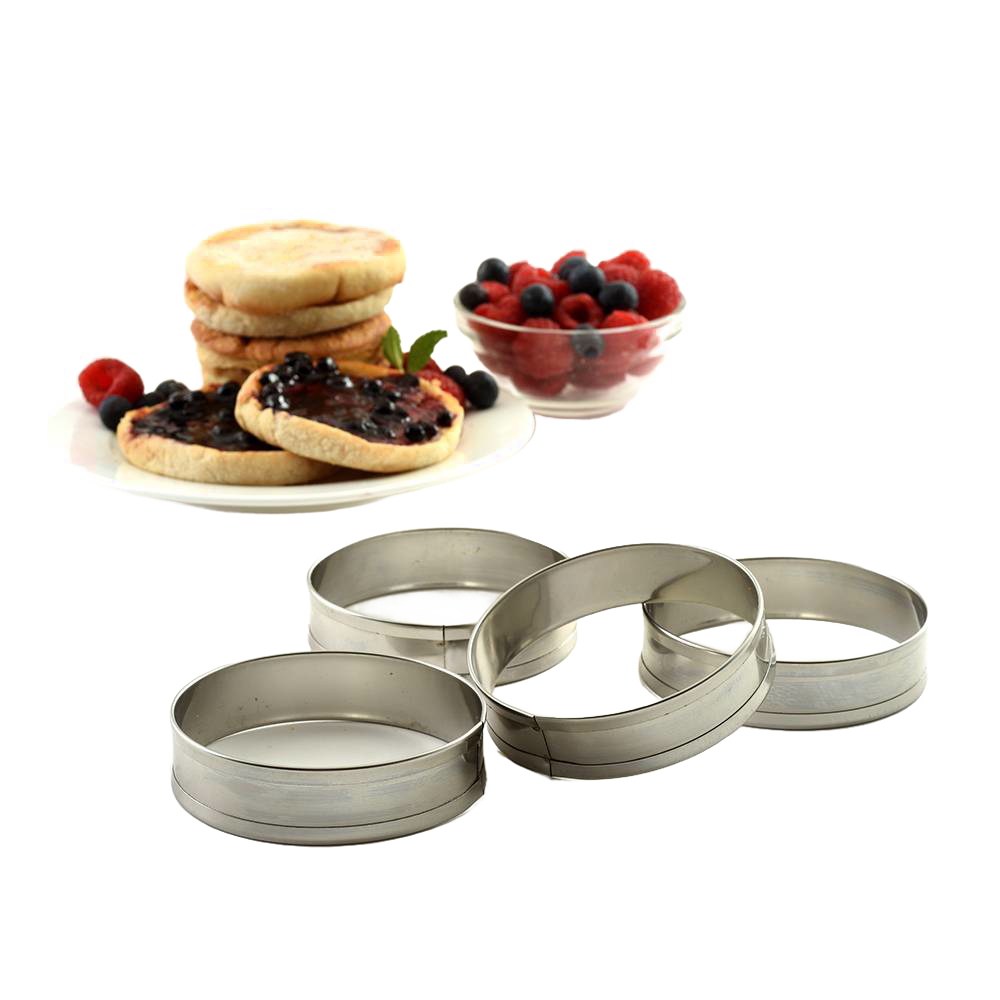 English Muffin Rings - Set of 4