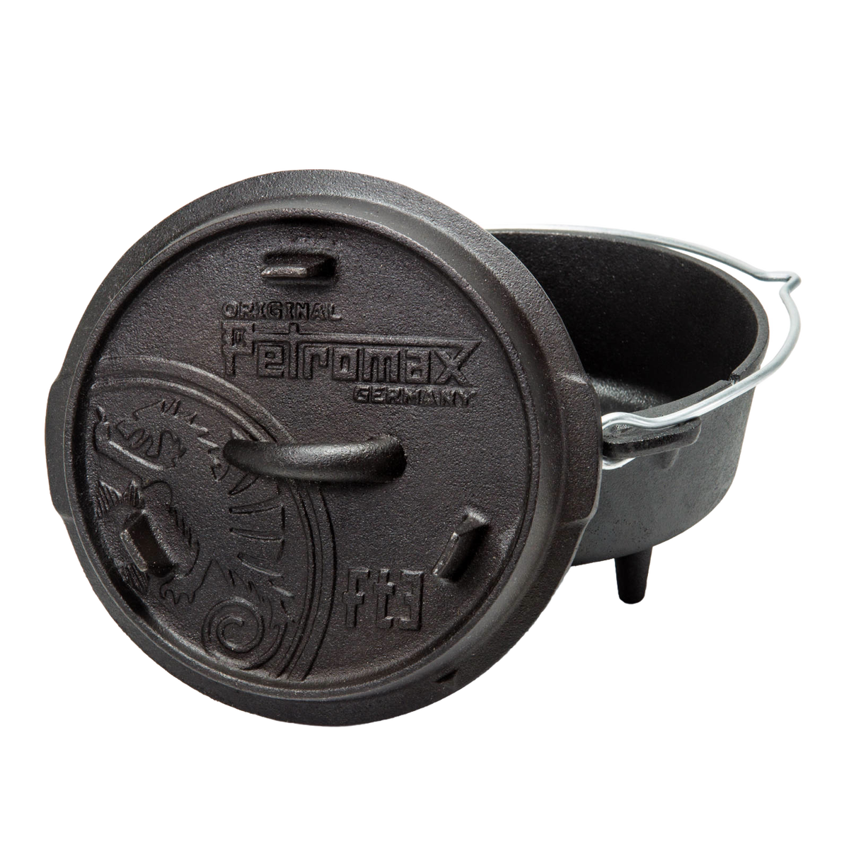 Petromax Cast Iron Dutch Oven with Legs