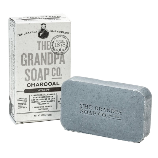 Grandpa's Charcoal Bar Soap