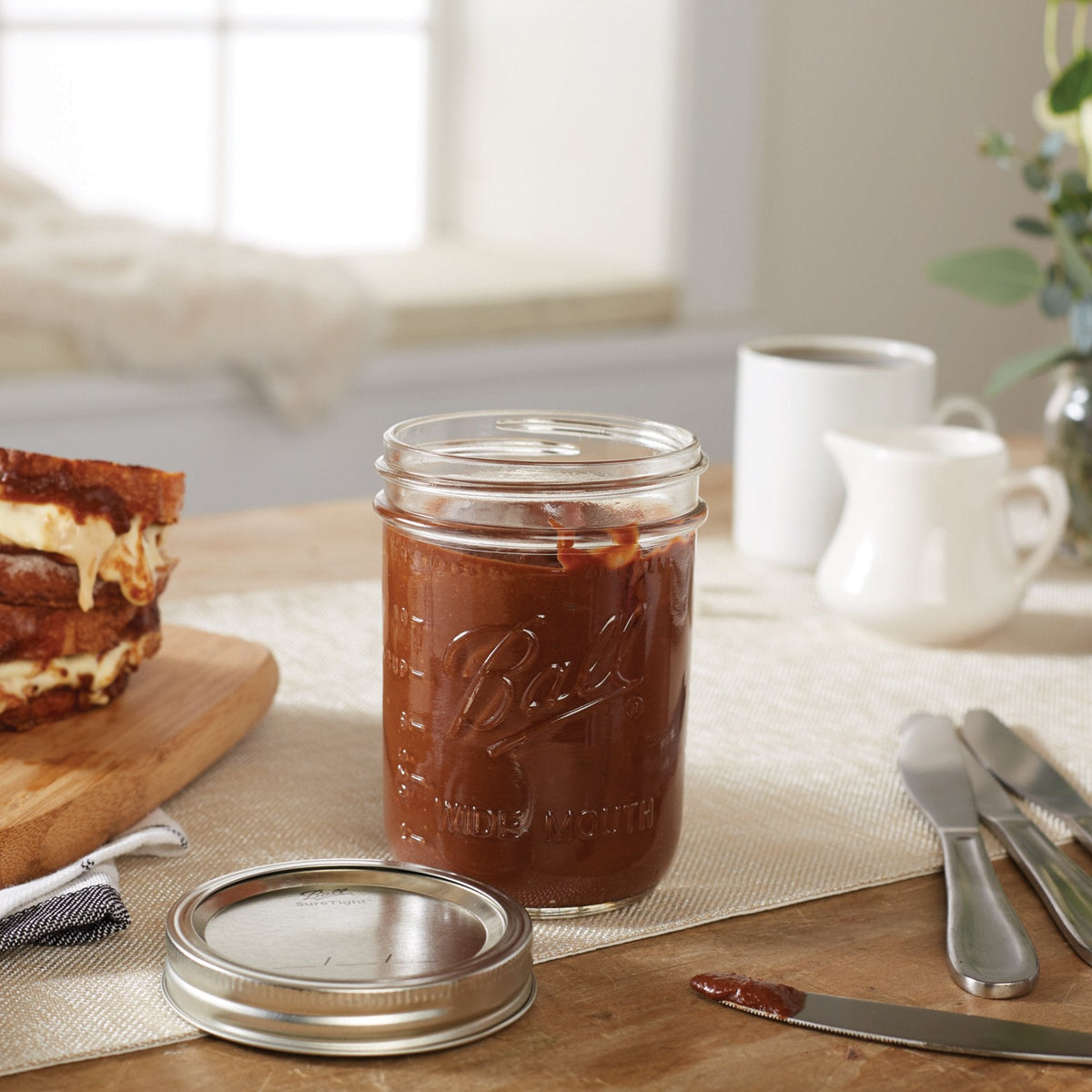 Ball Wide-Mouth Pint Canning Jars (12)