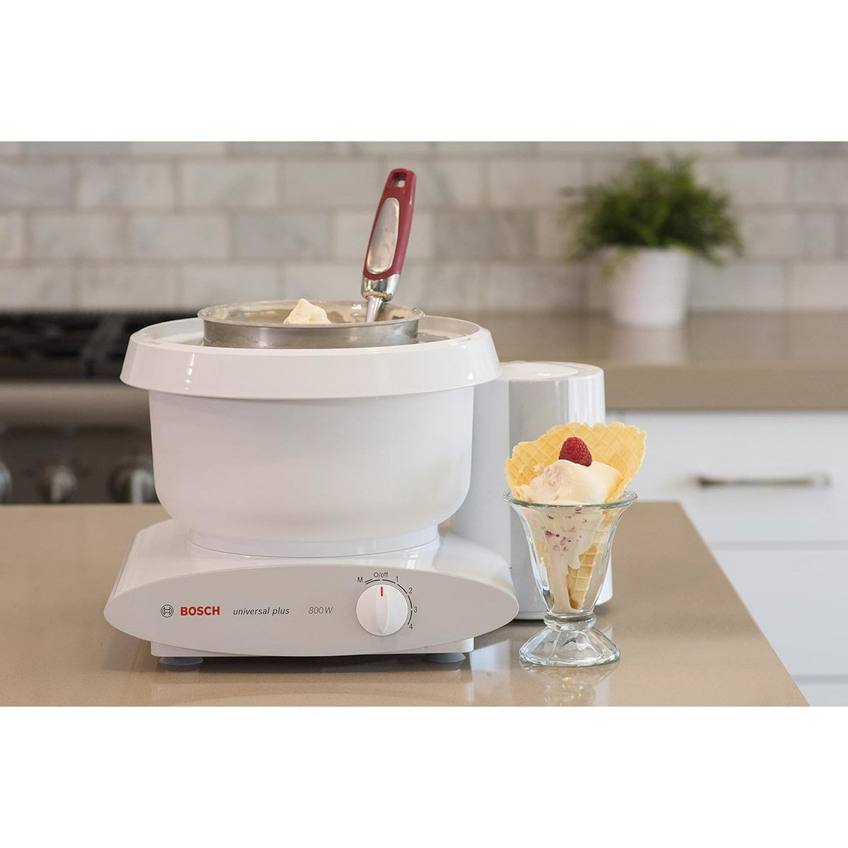 Ice Cream Maker Attachment for Bosch and NutriMill Mixer