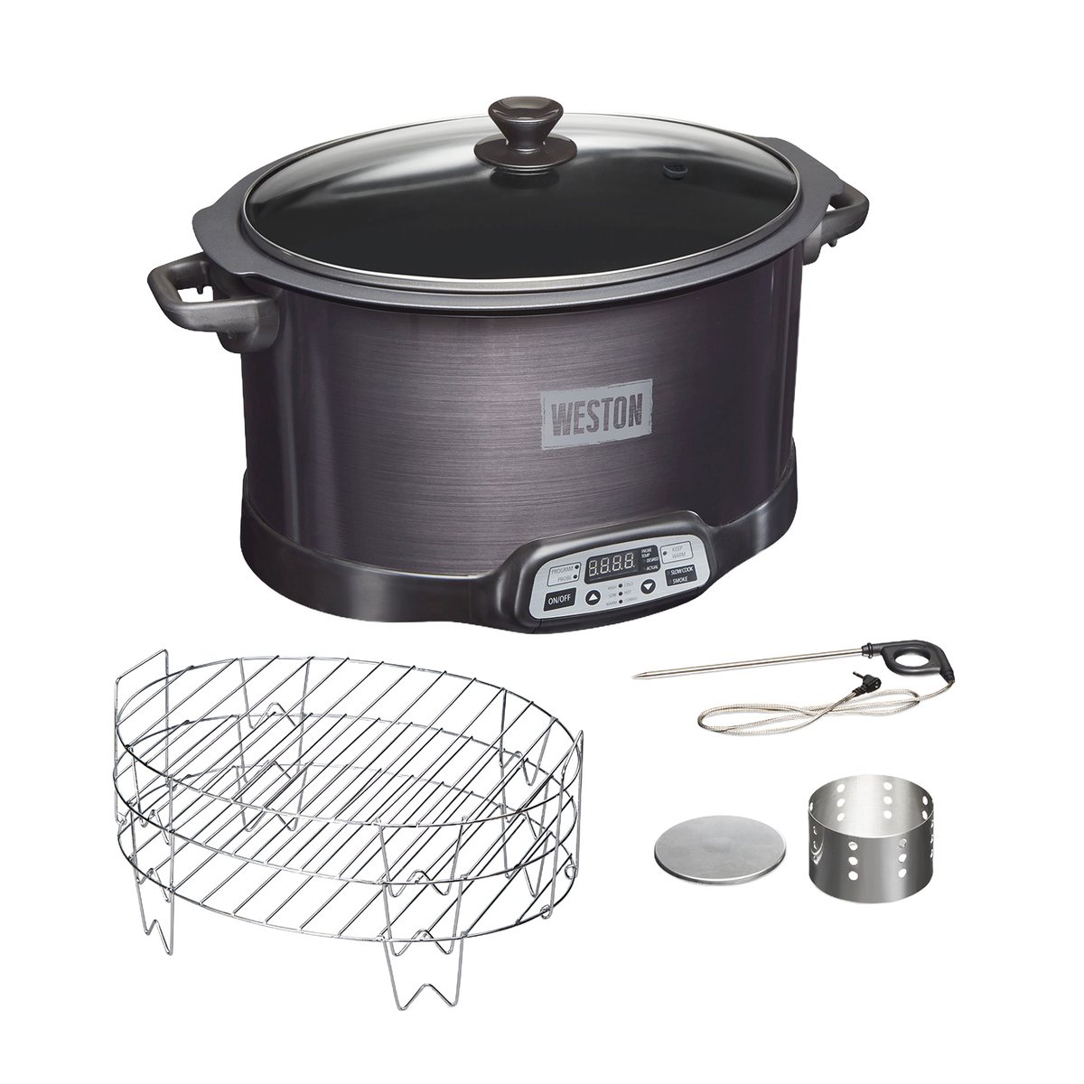 Weston 2-in-1 Indoor Smoker & Slow Cooker