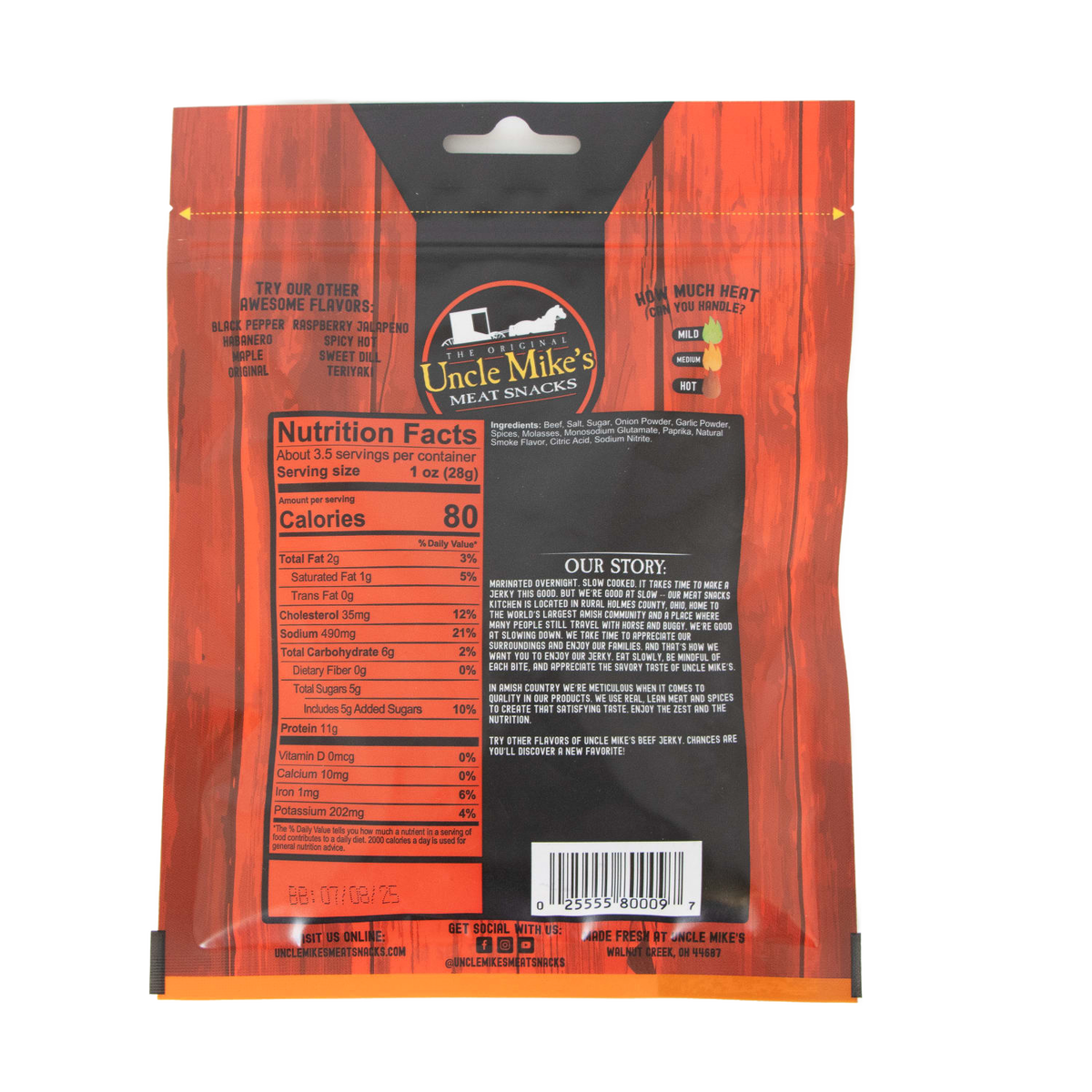 Traditional Beef Jerky - 2 Bags