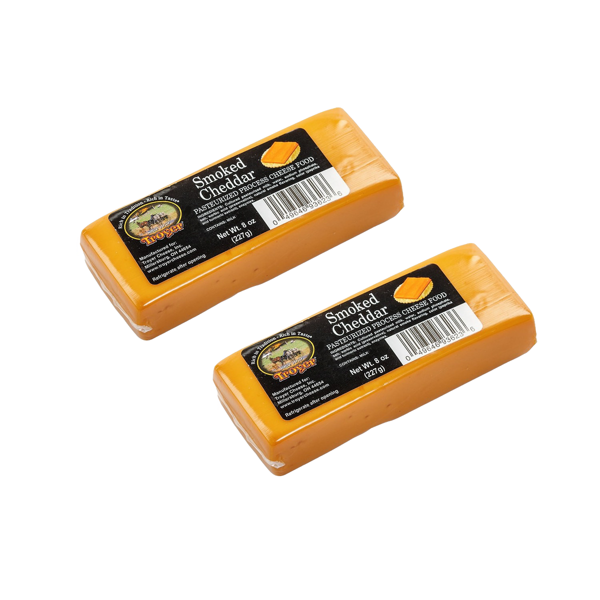 Shelf-Stable Cheese Food - Two 8-oz Packs