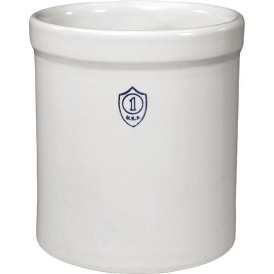 1 Gallon Numbered Stoneware Crock
