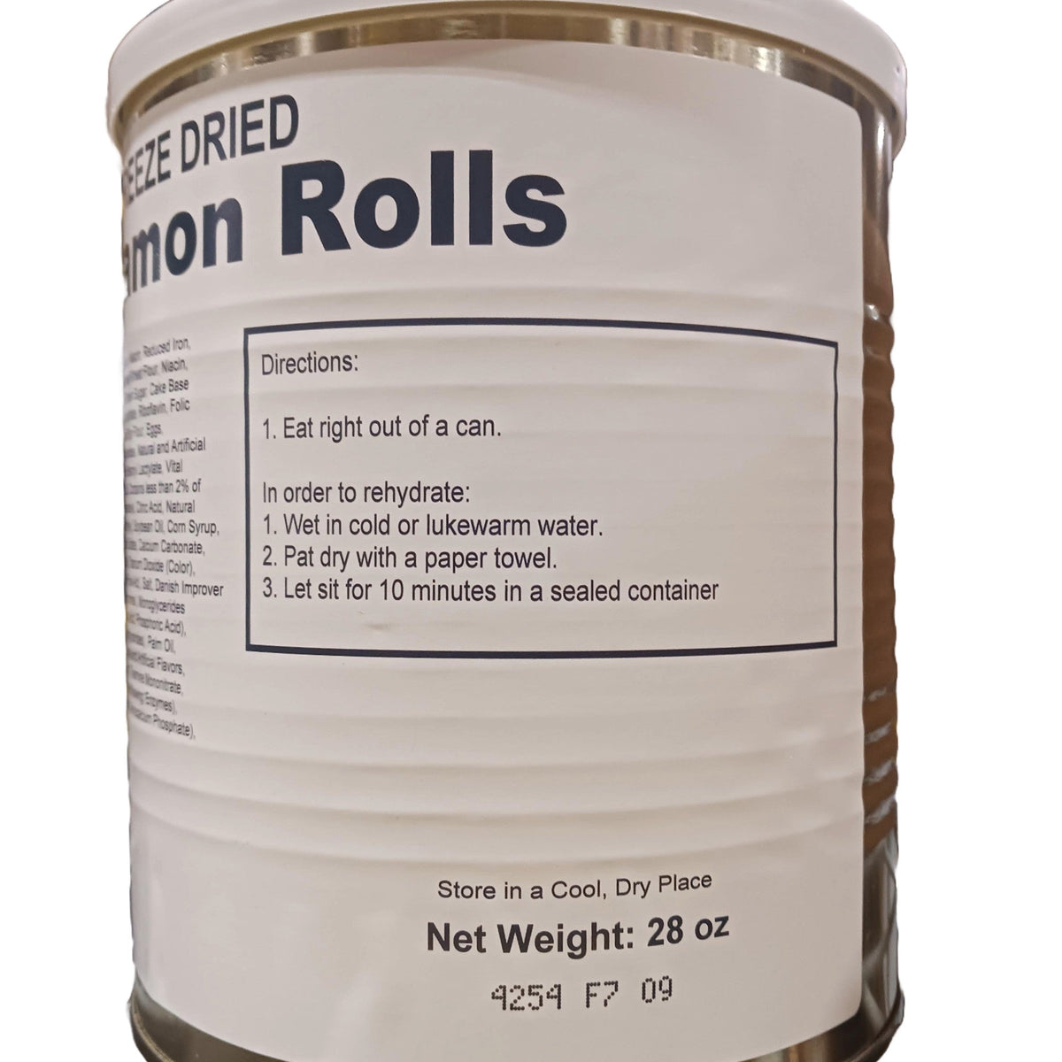 Freeze-Dried Cinnamon Rolls