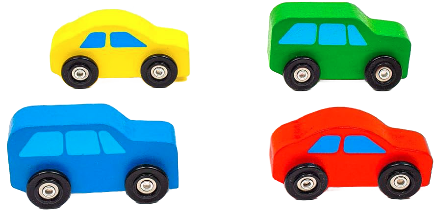 Melissa & Doug Car Carrier Truck Wooden Toy Set