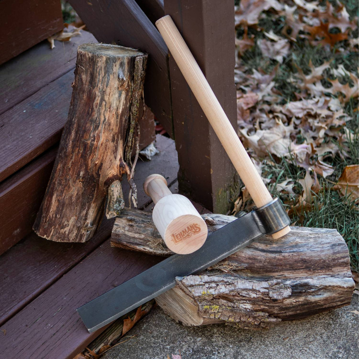 Lehman's Own Froe and Mallet Wood Splitting Set
