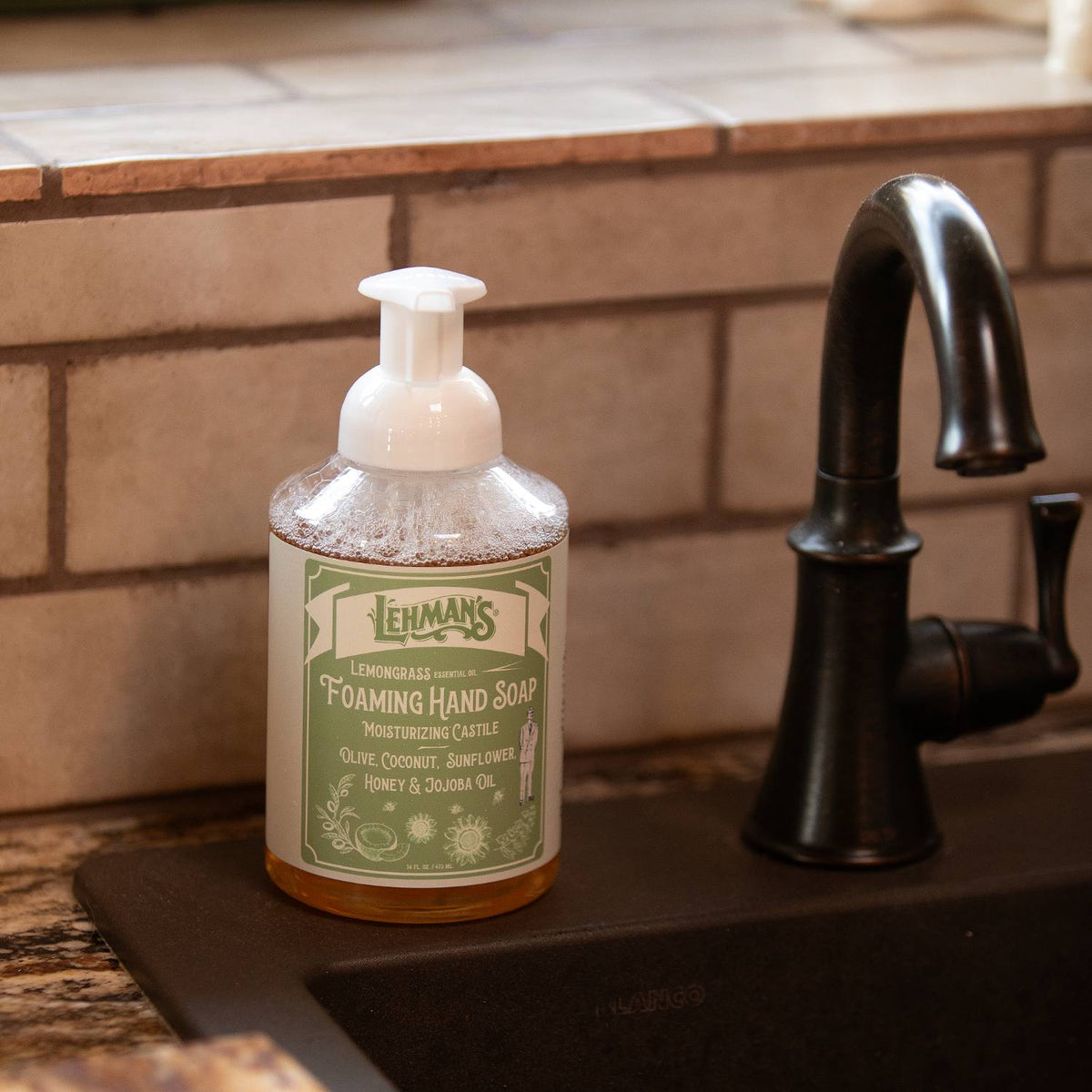 Lehman's Castile Moisturizing Foaming Hand Soap - 16 fl oz