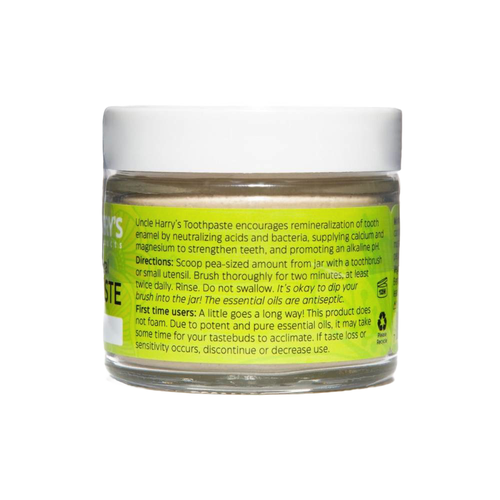 Uncle Harry's All-Natural Alkalizing Toothpaste