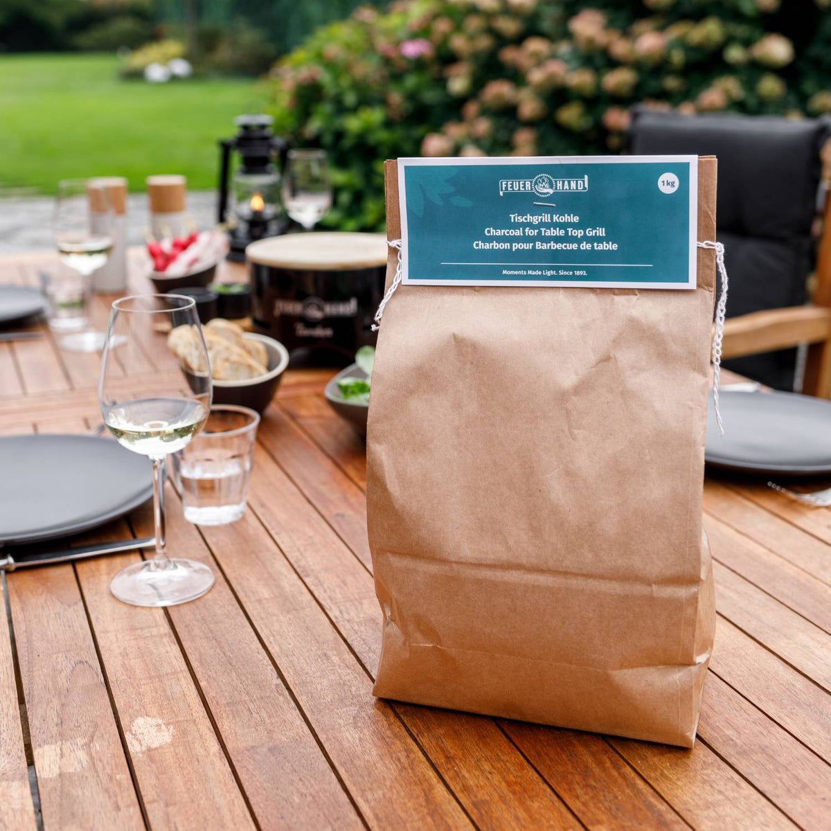 Feuerhand Charcoal for Tamber Tabletop Grill