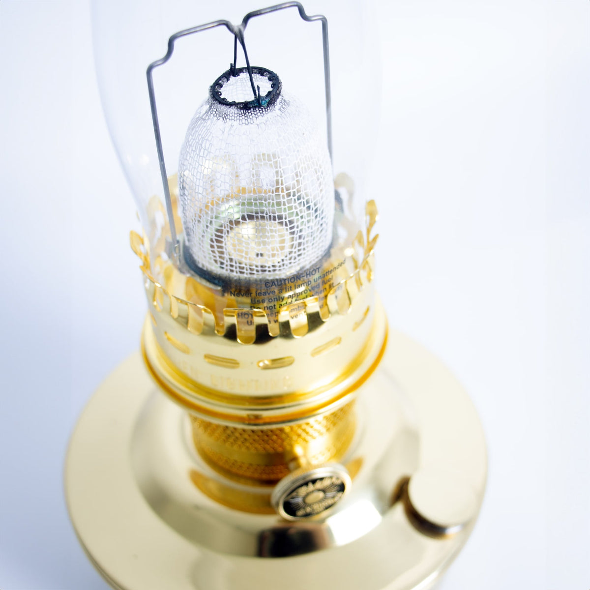Aladdin Brass Wall Oil Lamp